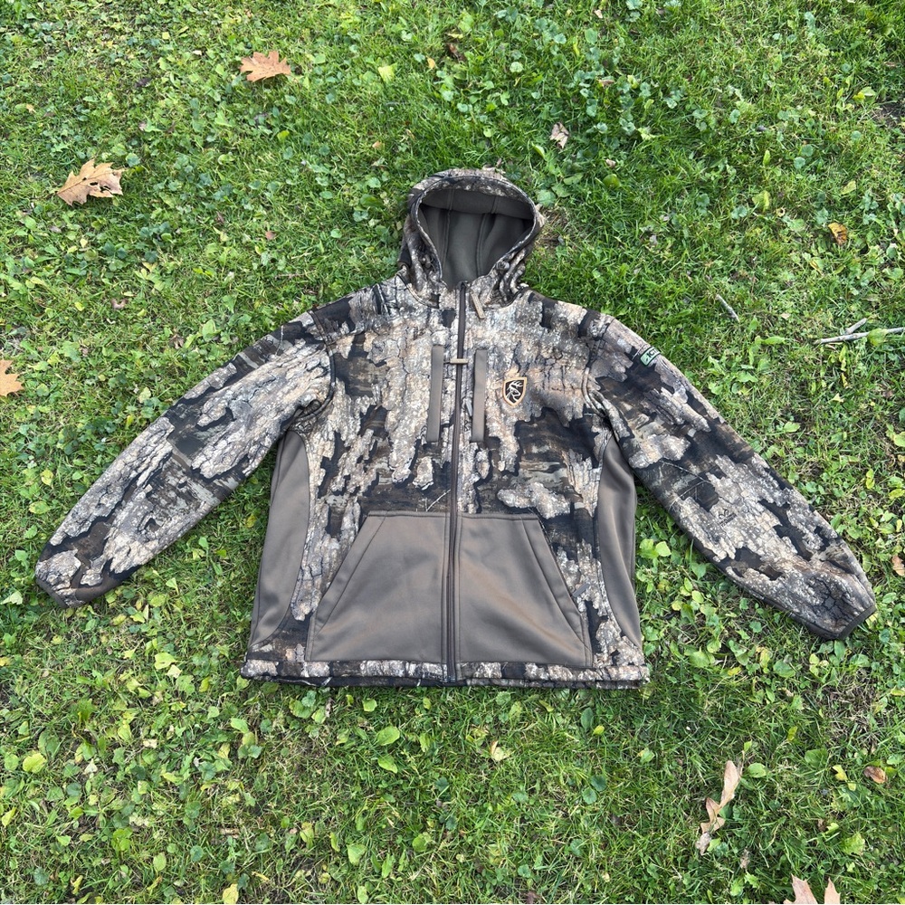 Non-Typical Endurance Hooded Full Zip Jacket - Realtree Timber Camo